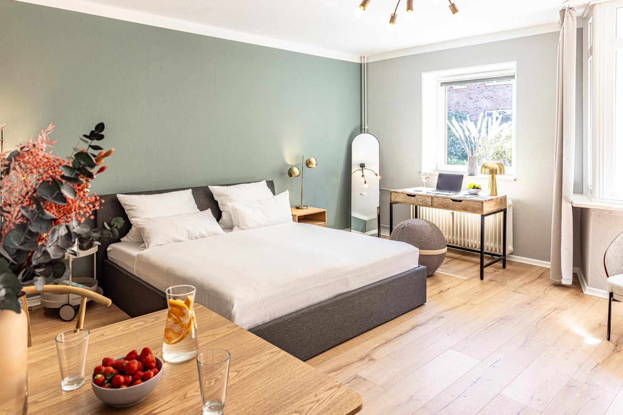 Have-A-Nice-Stay - Nahe Bahnhof Ahrensburg - 20 Minuten Nach Hamburg - Trotzdem Ruhig Gelegen - 6 Minuten Zu Fuss Ins Zentrum Ahrensburg - Modern Eingerichtet Exteriör bild